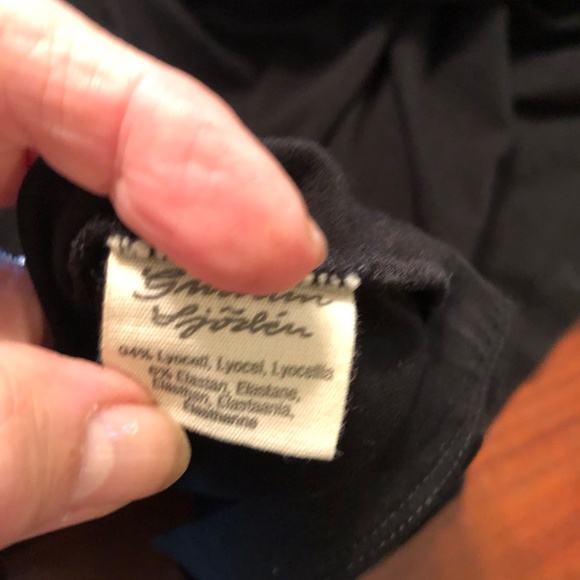 Gudrun Sjoden Lyocell  Polka Dot Leaves Print  with pockets - Picture 8 of 10